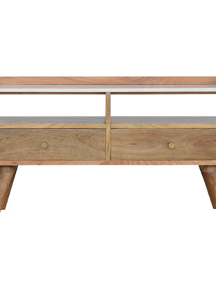 White Marble Top Media Unit