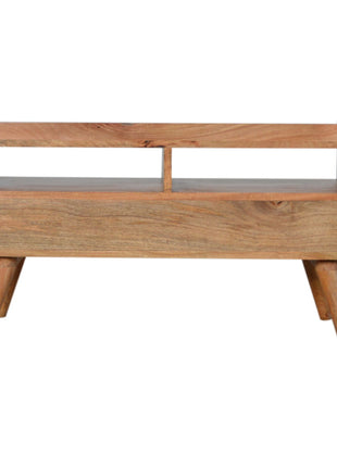 White Marble Top Media Unit