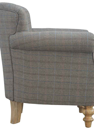 Multi-Tweed Armchair