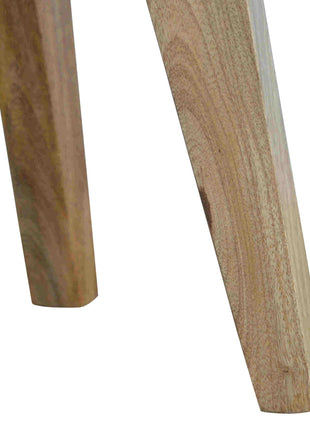 Graue Tweedbank mit 1 Schublade
