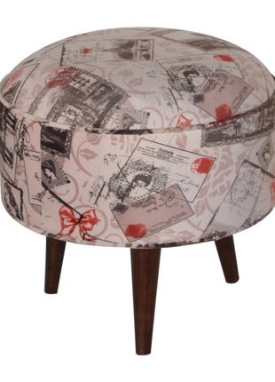 Postcard Footstool