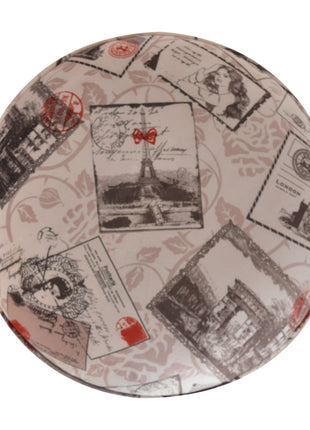 Postcard Footstool