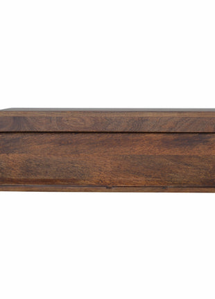 Floating Chestnut Open Console