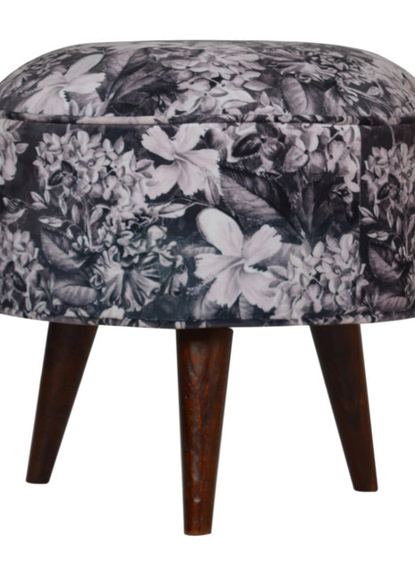 Reposapiés con estampado floral