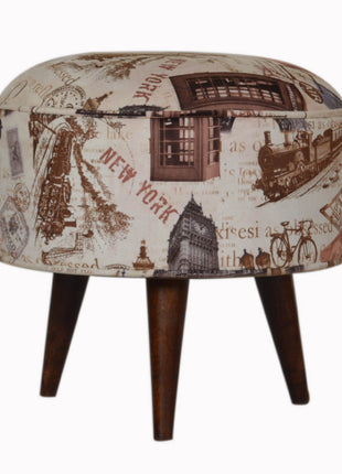 IN1271 - Reposapiés con estampado urbano