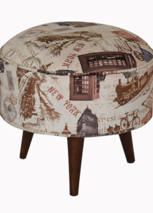 IN1271 - Reposapiés con estampado urbano