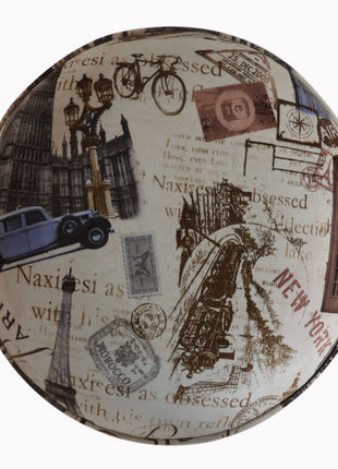 IN1271 - Reposapiés con estampado urbano