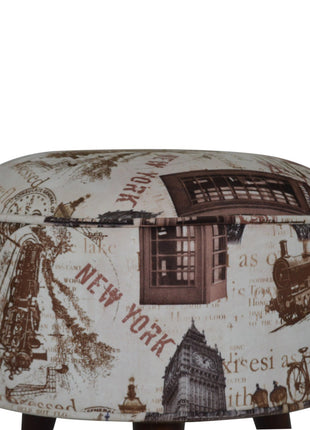 IN1271 - Reposapiés con estampado urbano