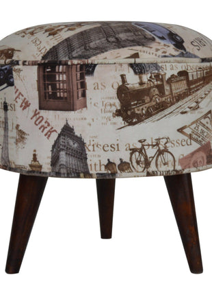 IN1271 - Reposapiés con estampado urbano