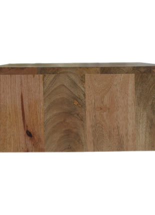 Floating Cement Brass Inlay Bedside