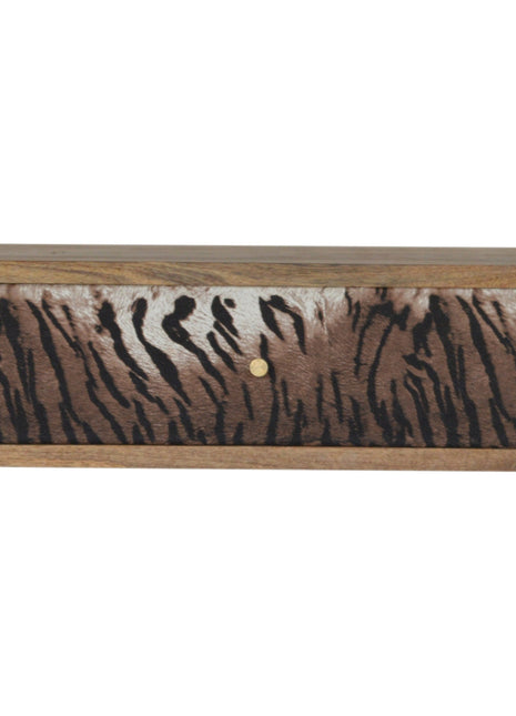 Floating Animal Print Bedside