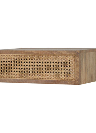 Wall Mounted Ratten Bedside