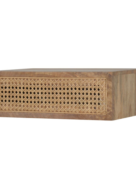 Wall Mounted Ratten Bedside