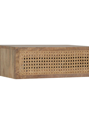 Wall Mounted Ratten Bedside