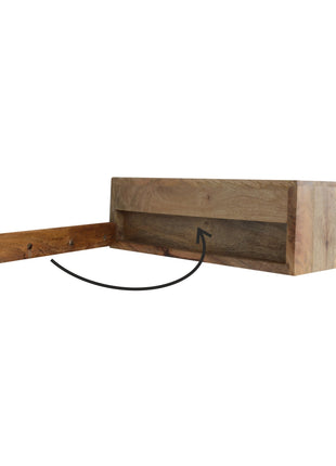 Wall Mounted Ratten Bedside