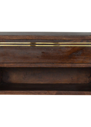 Floating Brass Handle Bedside