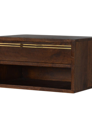 Floating Brass Handle Bedside