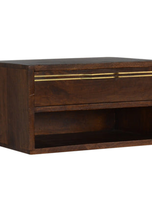 Floating Brass Handle Bedside