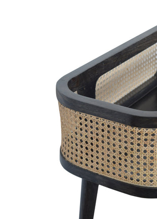 Larissa Carbon Black Tray Table