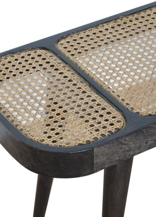 Larissa Carbon Black Bench