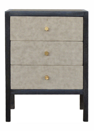 Faux Leather Bedside