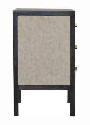 Faux Leather Bedside