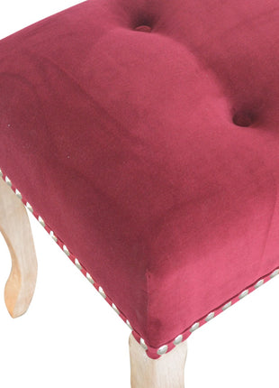 French Style Wine Red Bench