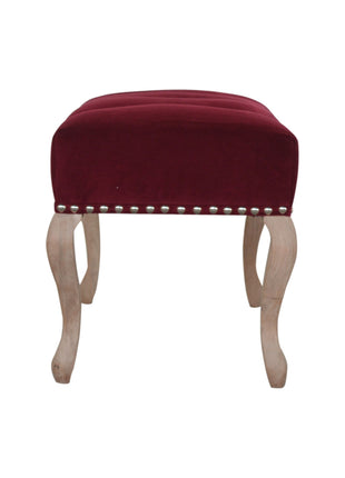 French Style Wine Red Bench