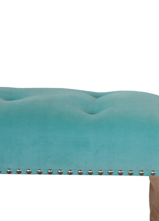 Aqua French Style Bench