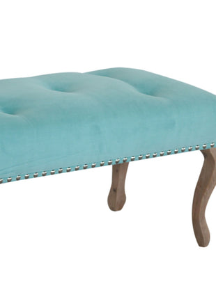Aqua French Style Bench