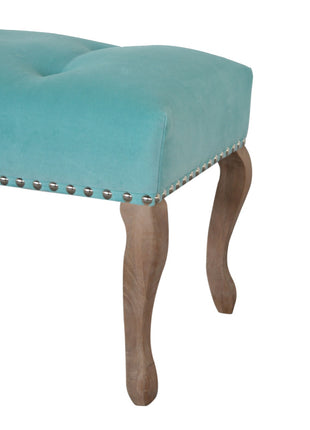Aqua French Style Bench