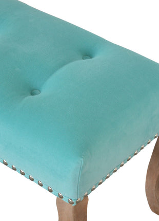 Aqua French Style Bench