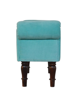 Aqua Velvet Bench