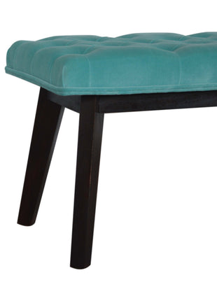 Nordic Style Turquoise Bench