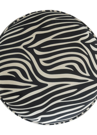 Zebra Nordic Style Footstool