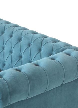 Teal Chesterfield Sofa