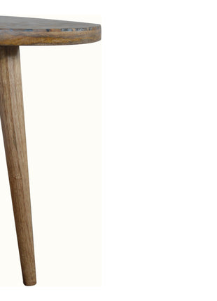 Juego de 2 reposapiés con forma de tronco de árbol