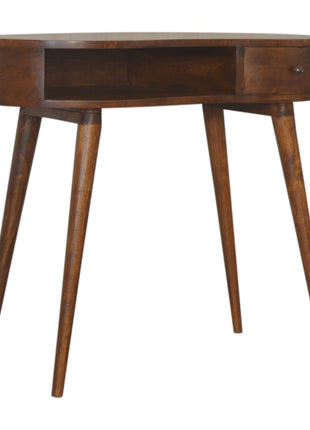 Chestnut Rounded Writing Desk