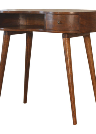 Chestnut Rounded Writing Desk