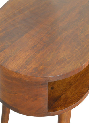 Chestnut Rounded Writing Desk