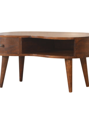 Chestnut Wave Coffee Table