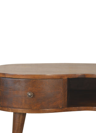 Chestnut Wave Coffee Table