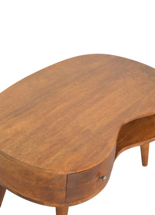 Chestnut Wave Coffee Table