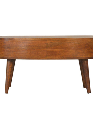 Chestnut Wave Coffee Table