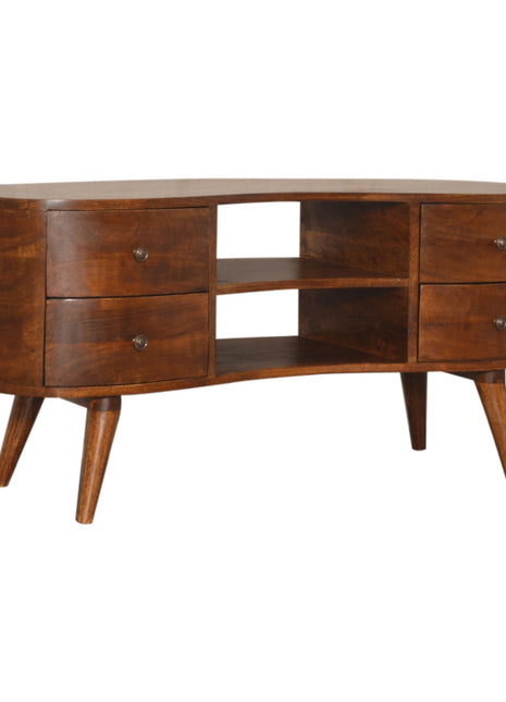 Chestnut Wave Entertainment Unit