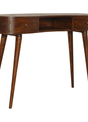 Chestnut Wave Writing Desk