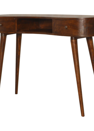 Chestnut Wave Writing Desk