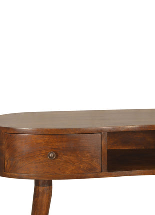 Chestnut Wave Writing Desk