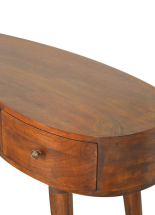 Chestnut Wave Writing Desk