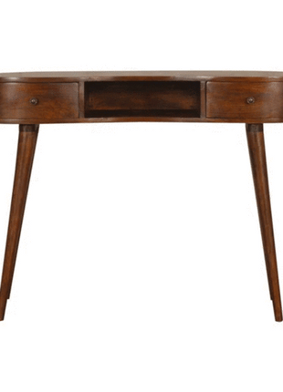 Chestnut Wave Writing Desk